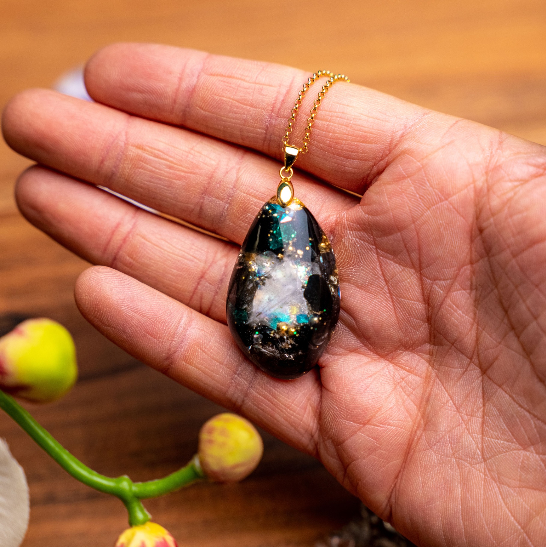 Pranatropfen Schmuck in eleganter Geschenkbox