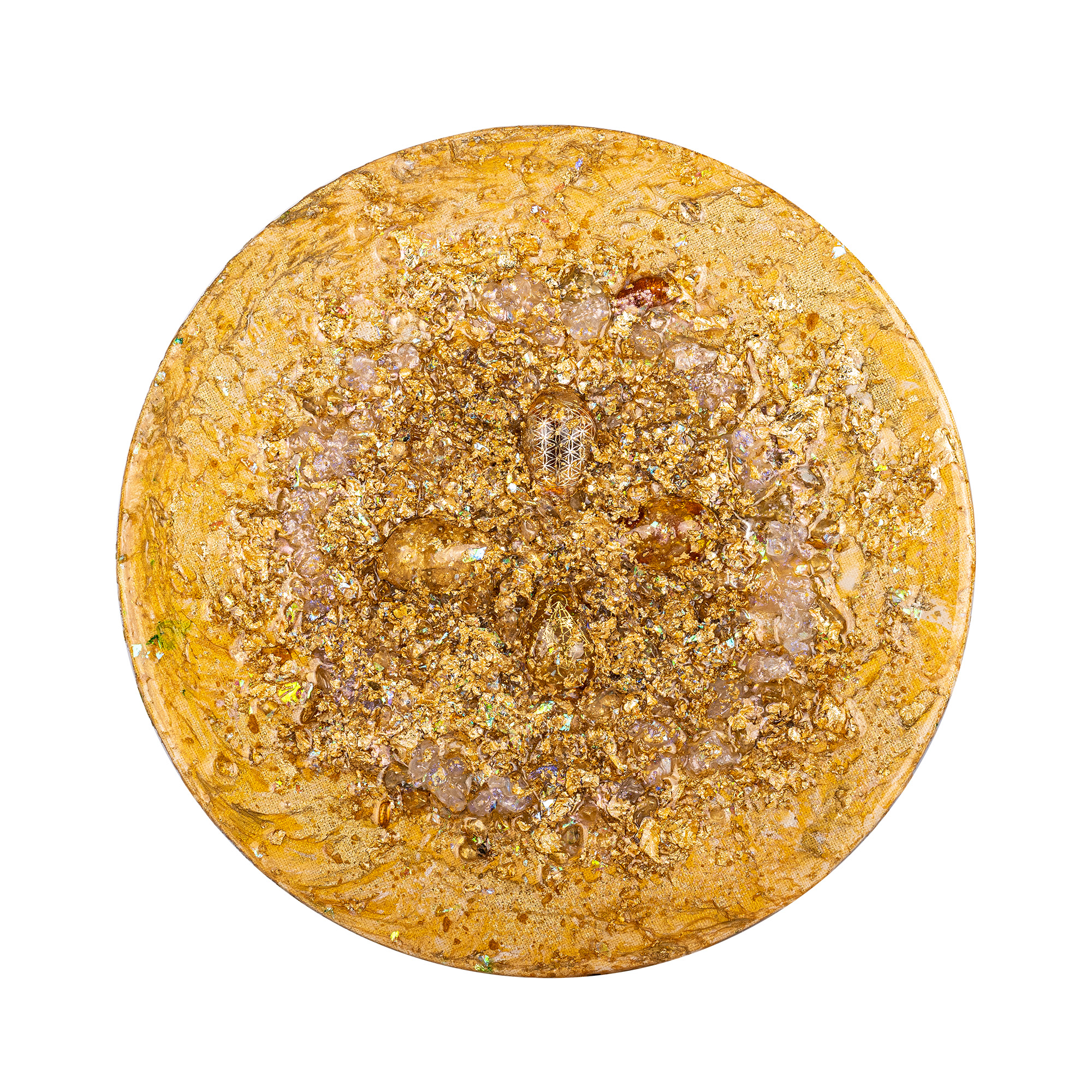 _1035780-Edit Archangel Metatron Painting - 30cm Diameter