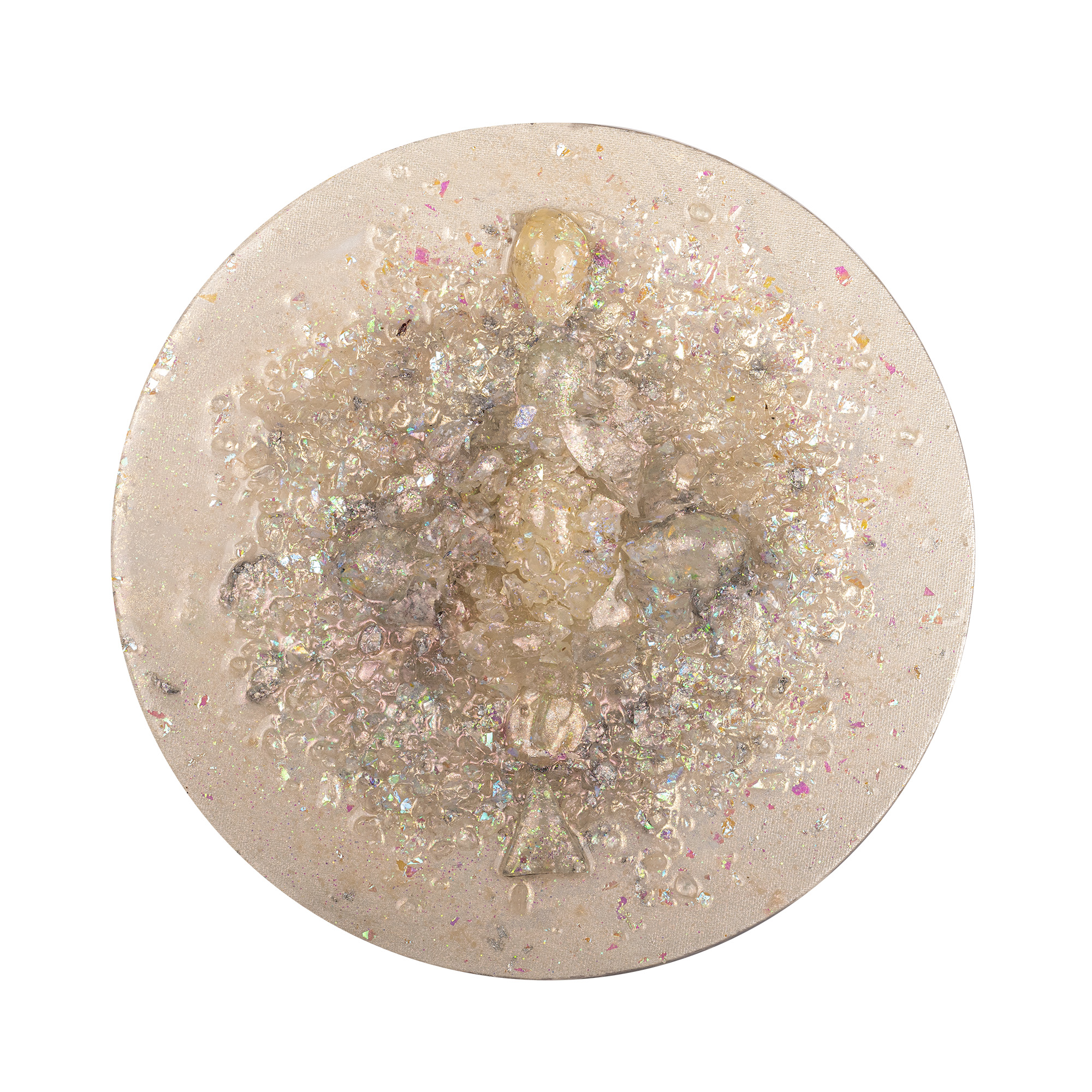 _1035781-Edit Archangel Gabriel Painting - 30cm Diameter