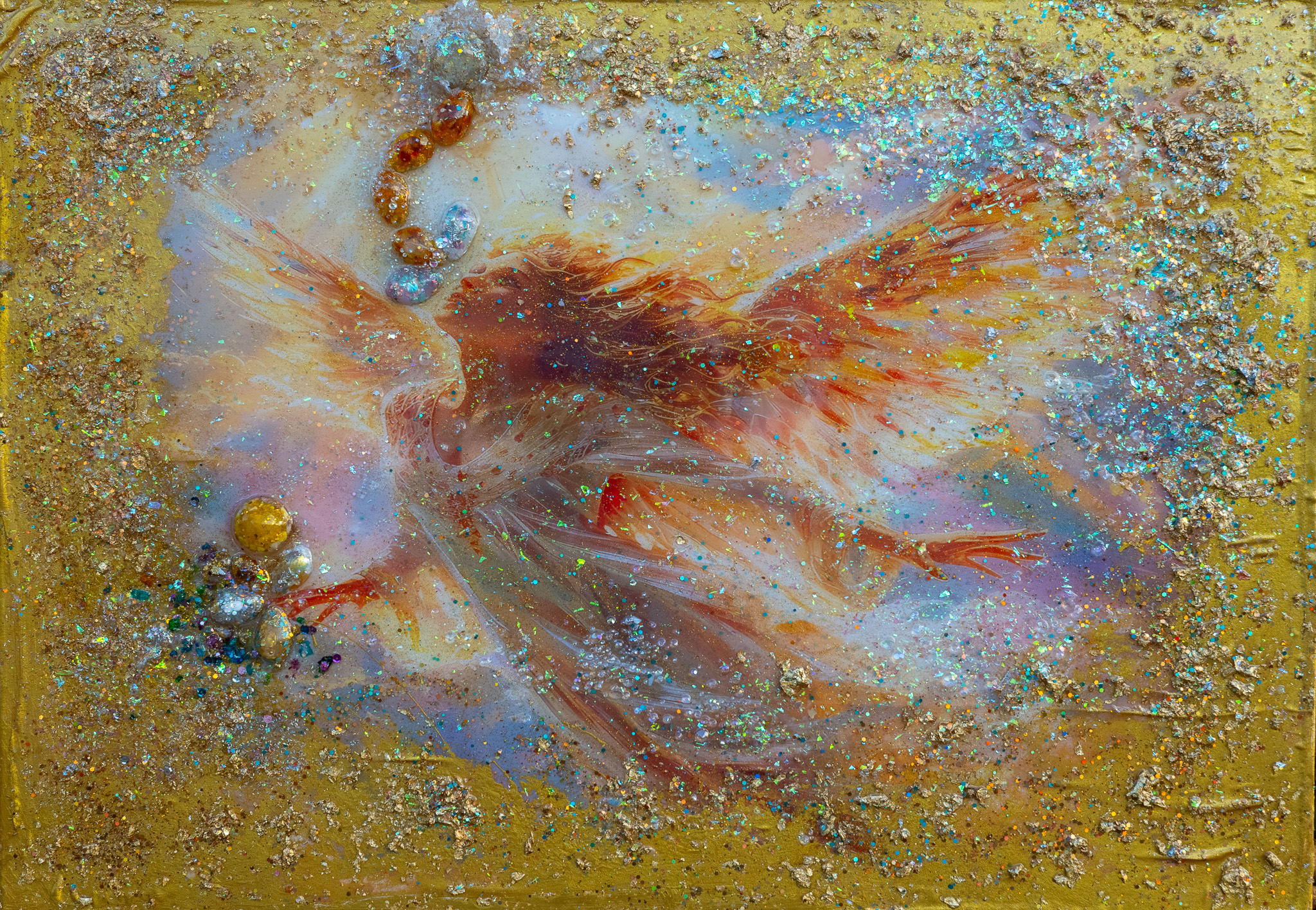 Engel der inneren Befreiung – 100 × 70 cm