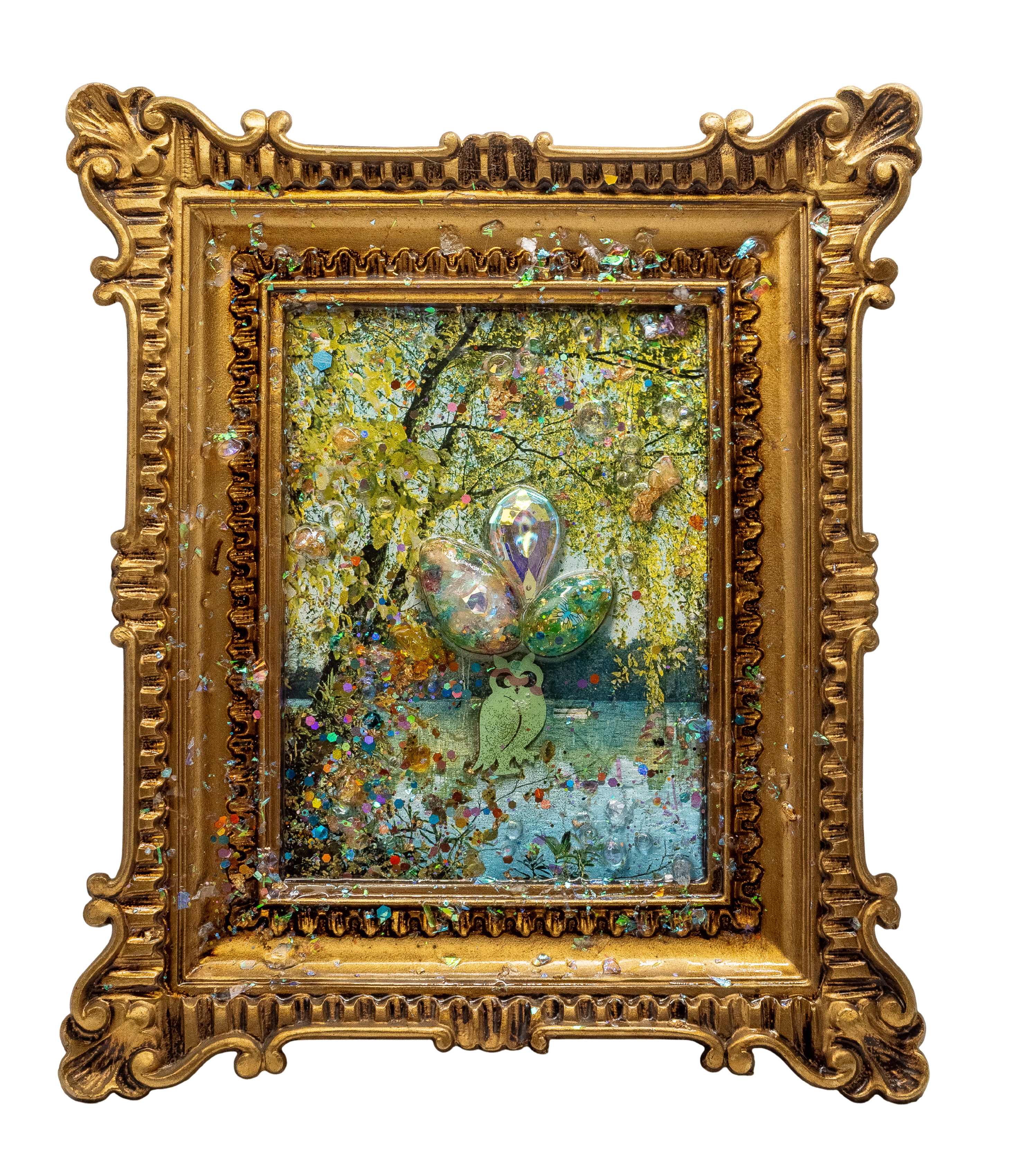 Zauberwald – Orgonit-Kunstwerk