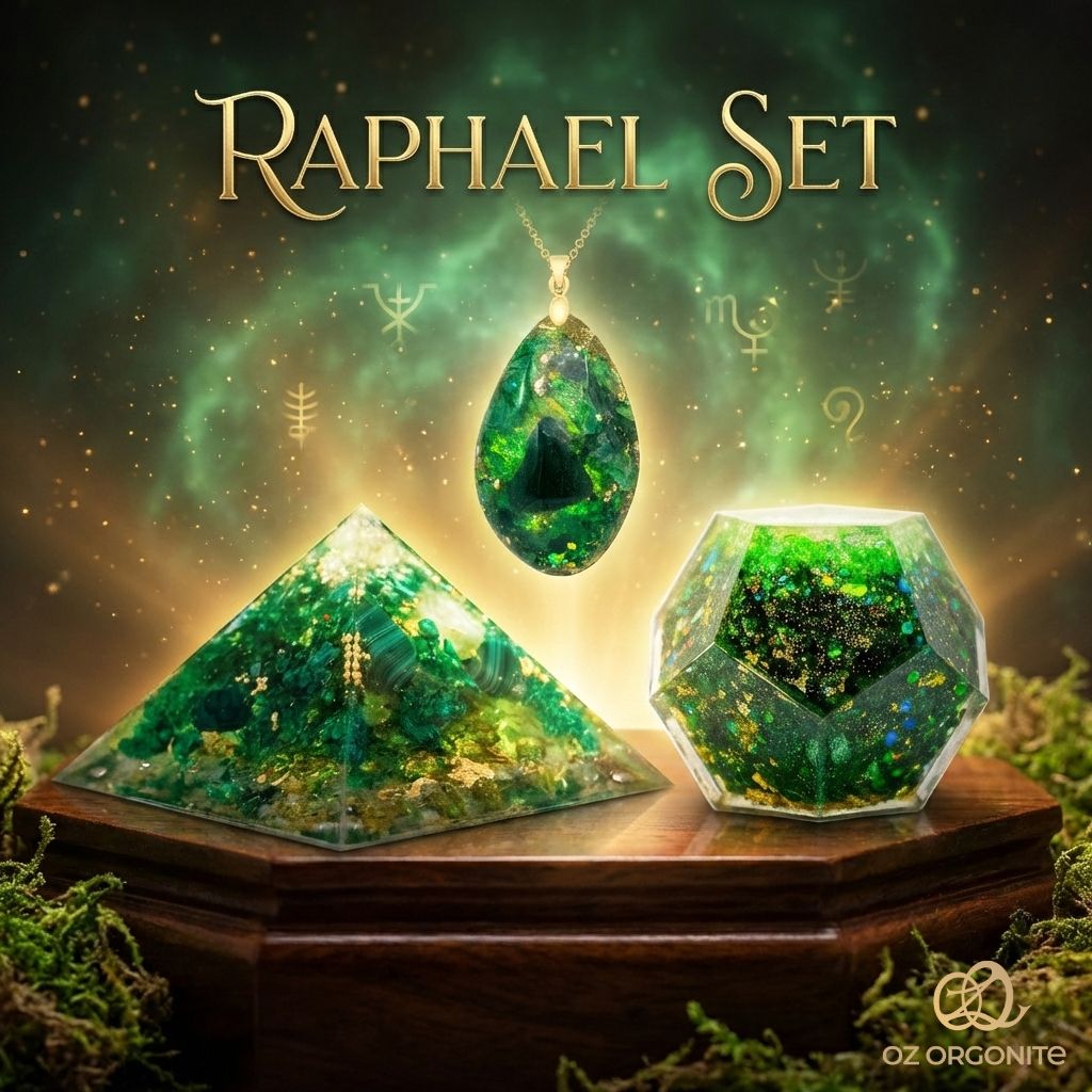 Das Erzengel Raphael Heilungs-Set – Harmonie, Balance & Innere Ruhe