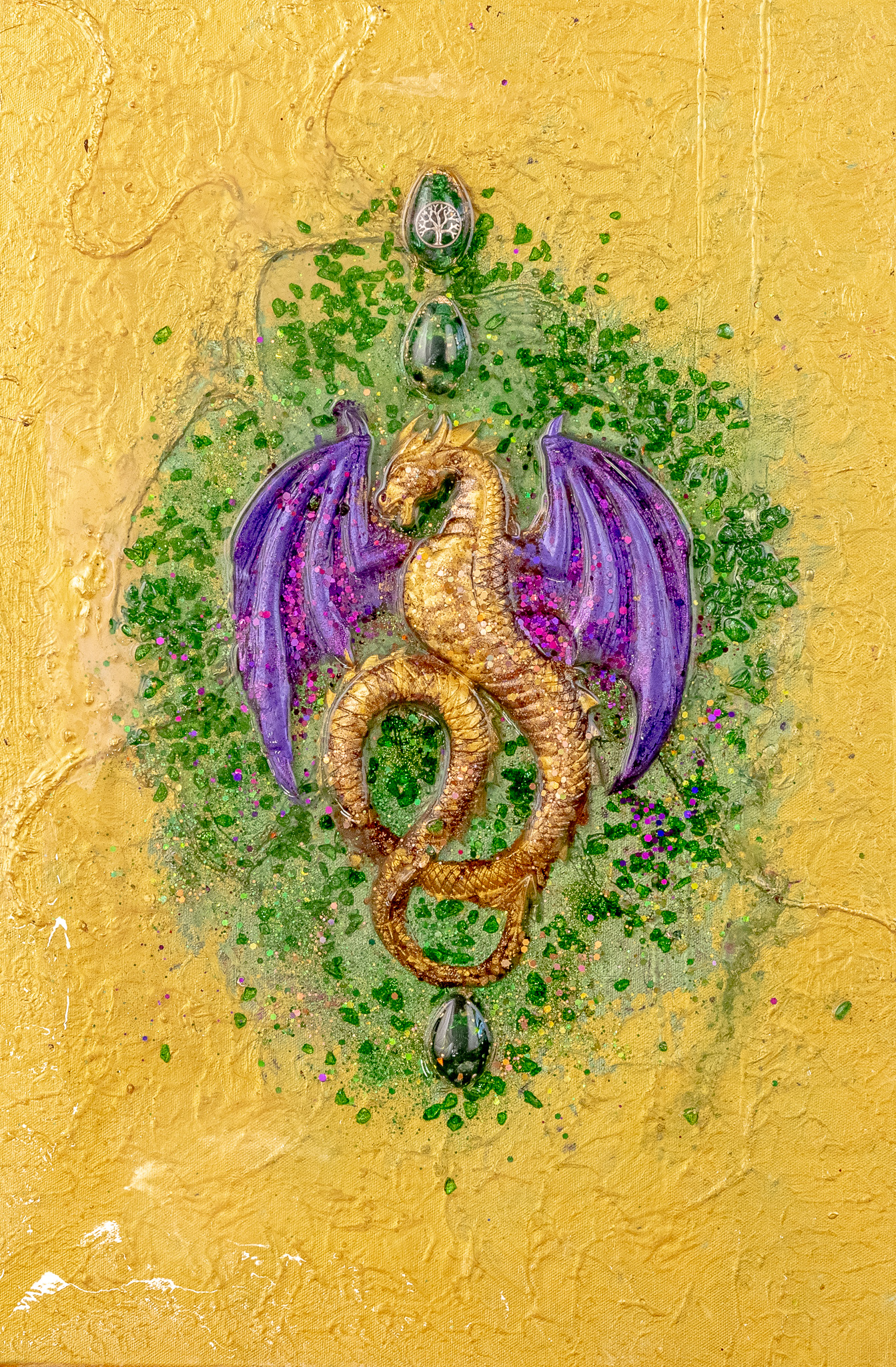 Power of the Earth Dragon - Painting Power of the Earth Dragon - Painting