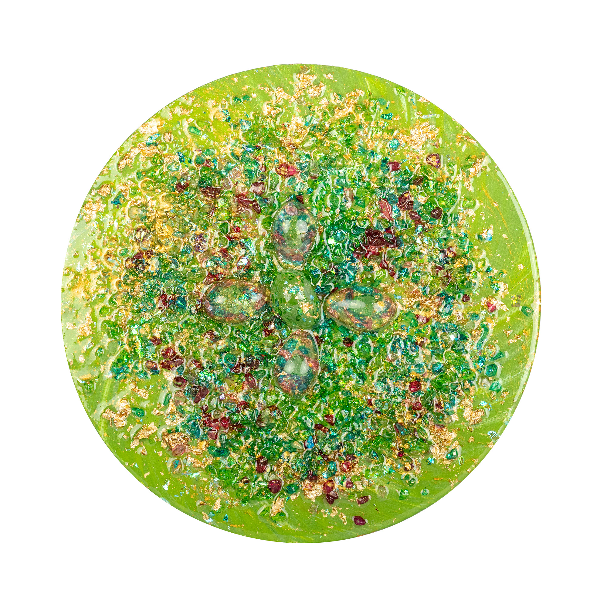 _1035784-Edit Archangel Raphael Painting - 30cm Diameter