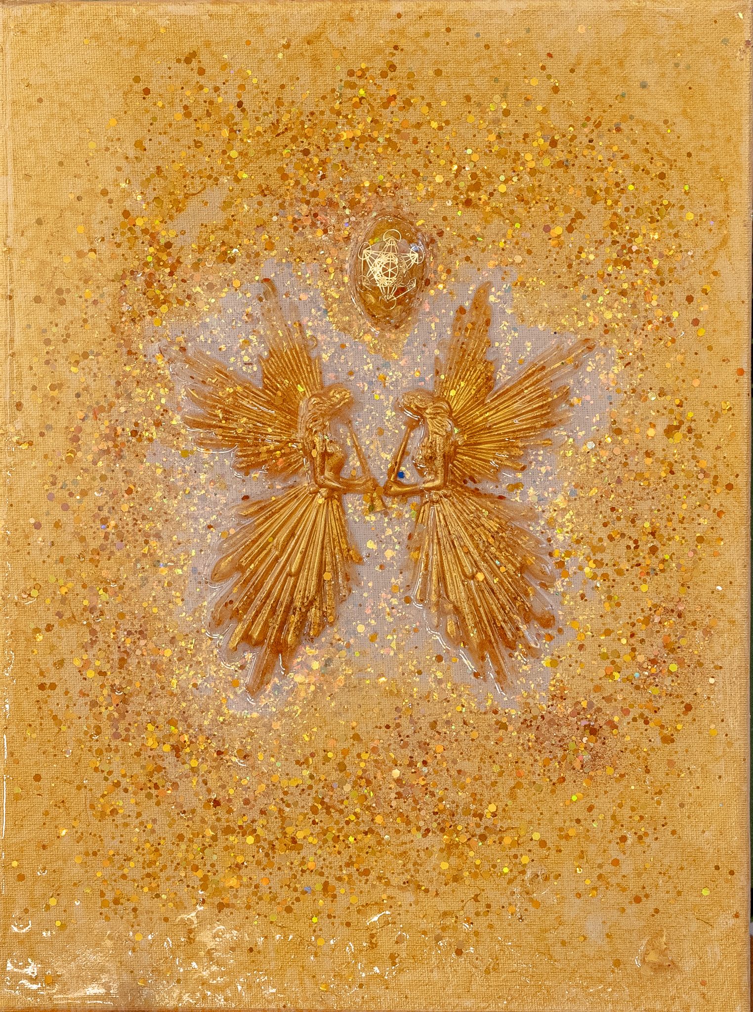 Metatron's Guidance - Angel Painting Metatron's Guidance - Angel Painting