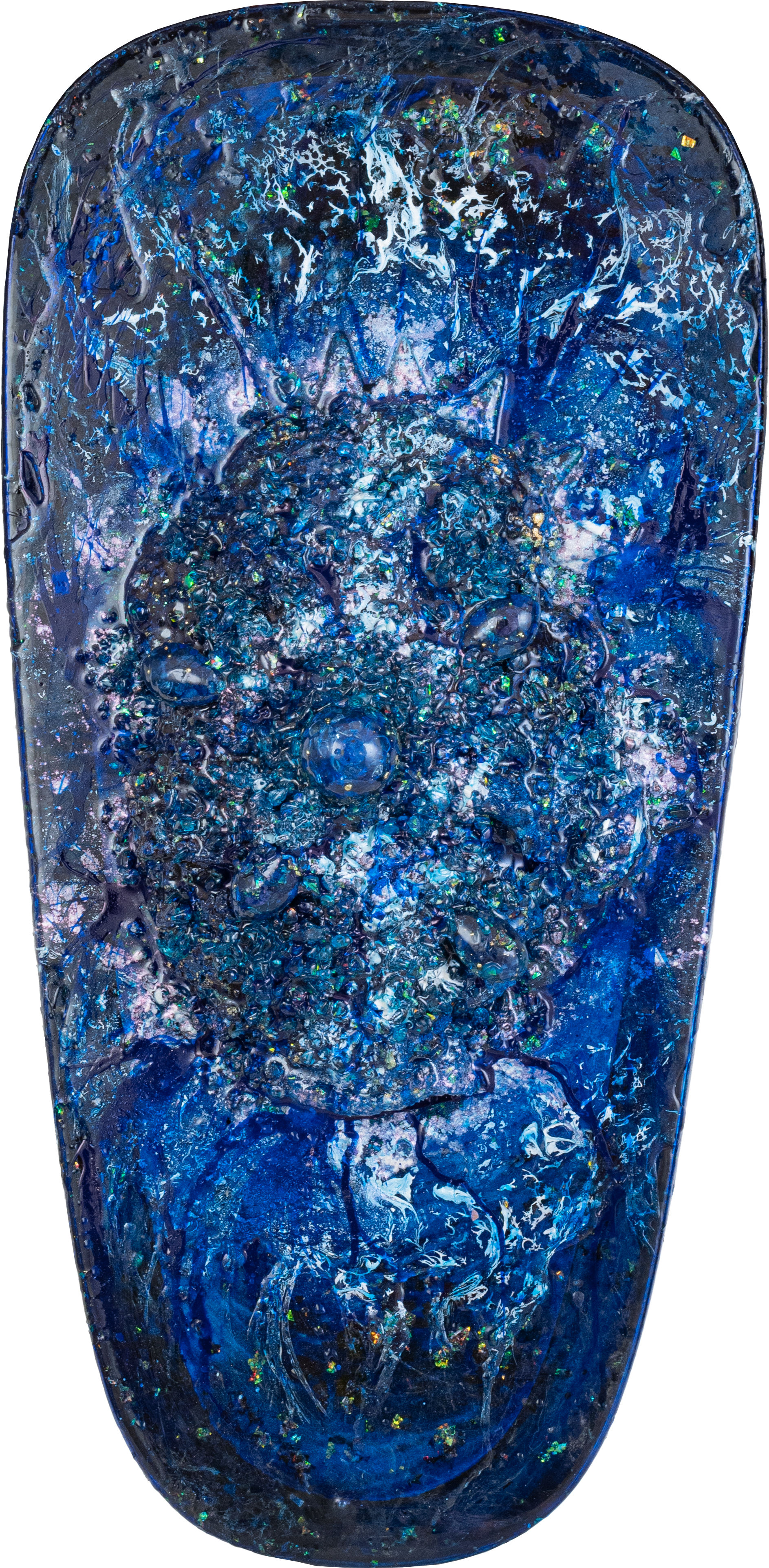 Dark_blue_1 Third Eye Mirror - 70 x 35 cm