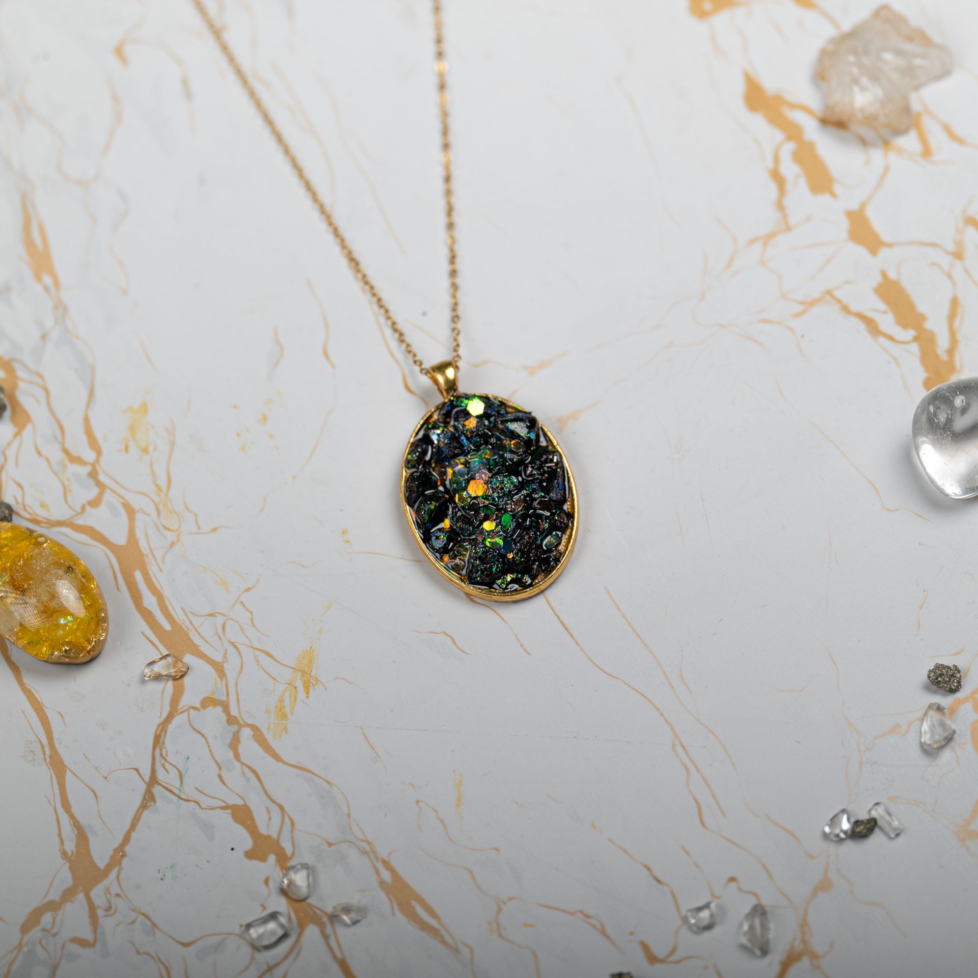 Prana Amulett Orgonit-Schmuck – kraftvolle Energie nah am Herzen