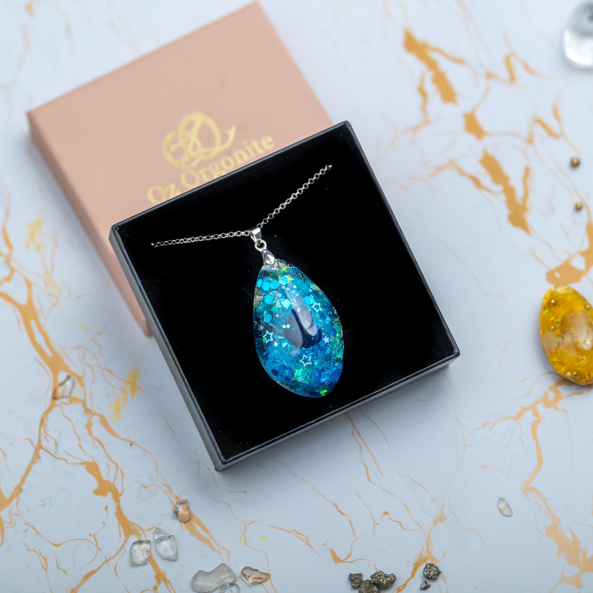 Pranatropfen® Kollektion Lichtbringer – lichtvoller Orgonit-Schmuck